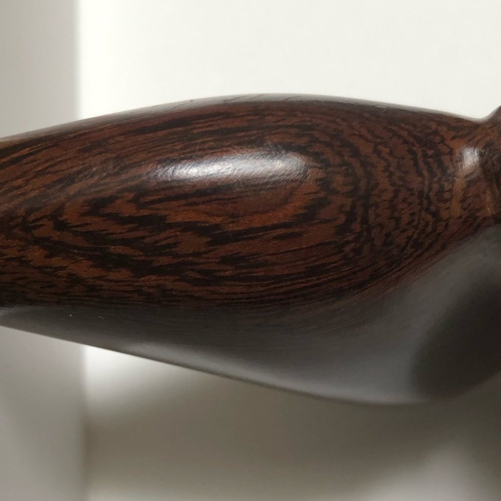 HAND CARVED Wood Seal Sculpture Carving Vintage Made in Canada - Picture 7 of 10